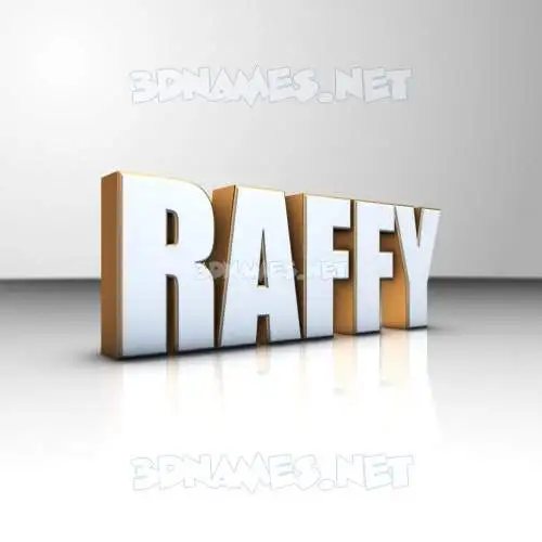 raffy in White'n'Gold style - 3D name wallpaper raffy in White'n'Gold style - 3D name wallpaper