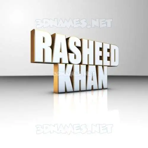 rasheed khan in White'n'Gold style - 3D name wallpaper rasheed khan in White'n'Gold style - 3D name wallpaper