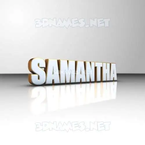 samantha in White'n'Gold style - 3D name wallpaper samantha in White'n'Gold style - 3D name wallpaper