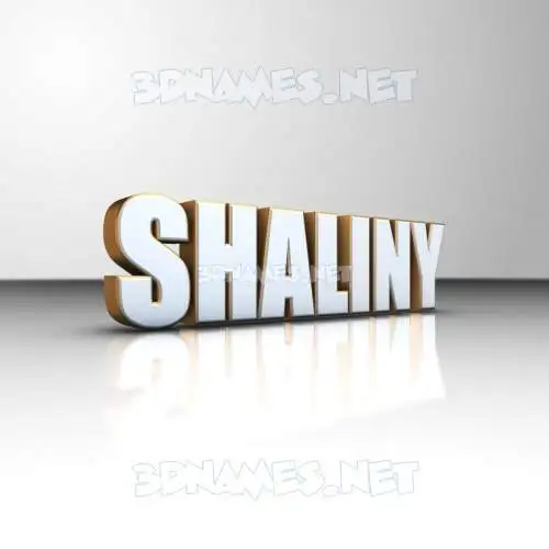shaliny in White'n'Gold style - 3D name wallpaper shaliny in White'n'Gold style - 3D name wallpaper