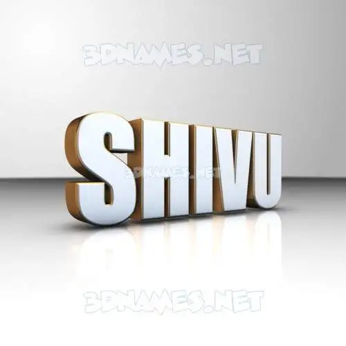 shivu in White'n'Gold style - 3D name wallpaper shivu in White'n'Gold style - 3D name wallpaper