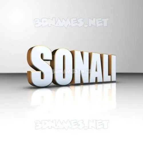 sonali in White'n'Gold style - 3D name wallpaper sonali in White'n'Gold style - 3D name wallpaper