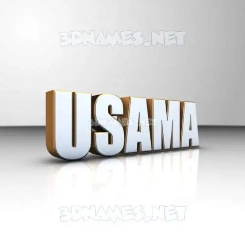 usama in White'n'Gold style - 3D name wallpaper usama in White'n'Gold style - 3D name wallpaper