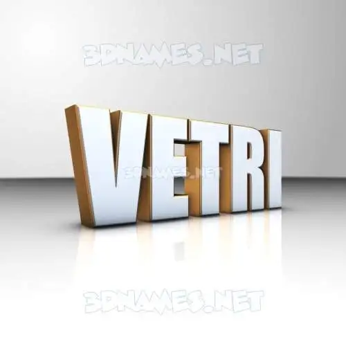 vetri in White'n'Gold style - 3D name wallpaper vetri in White'n'Gold style - 3D name wallpaper