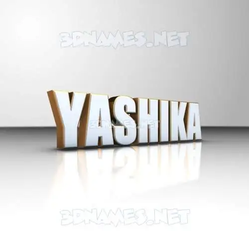 yashika in White'n'Gold style - 3D name wallpaper yashika in White'n'Gold style - 3D name wallpaper