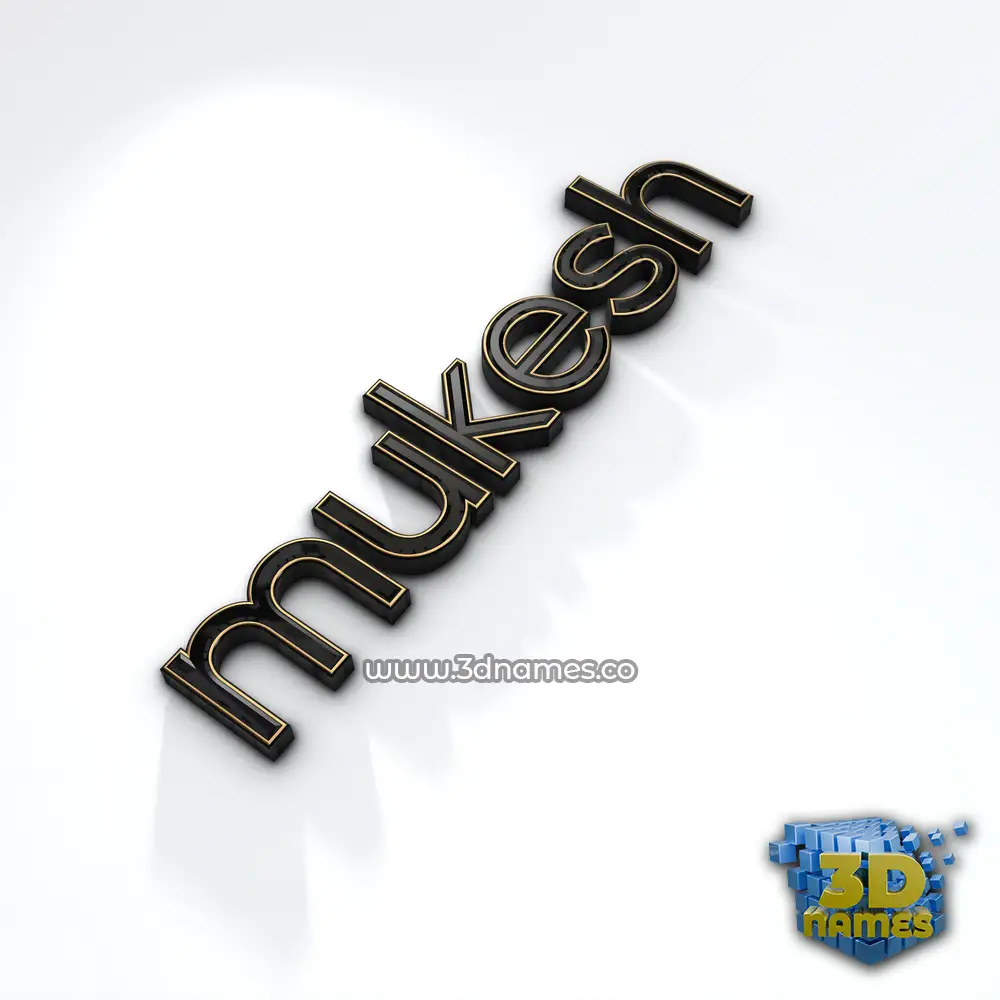mukesh in Black'n'White style - 3D name wallpaper mukesh in Black'n'White style - 3D name wallpaper