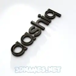 aashiq in Black'n'White style - 3D name wallpaper