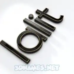 lalit in Black'n'White style - 3D name wallpaper