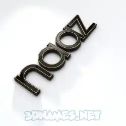 naaz in Black'n'White style - 3D name wallpaper