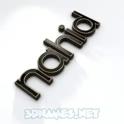 nahid in Black'n'White style - 3D name wallpaper