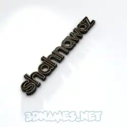 shahnawaz in Black'n'White style - 3D name wallpaper
