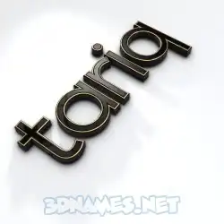 tariq in Black'n'White style - 3D name wallpaper