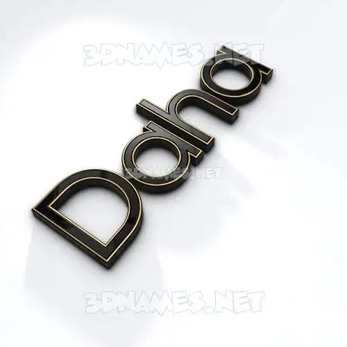 daha in Black'n'White style - 3D name wallpaper daha in Black'n'White style - 3D name wallpaper
