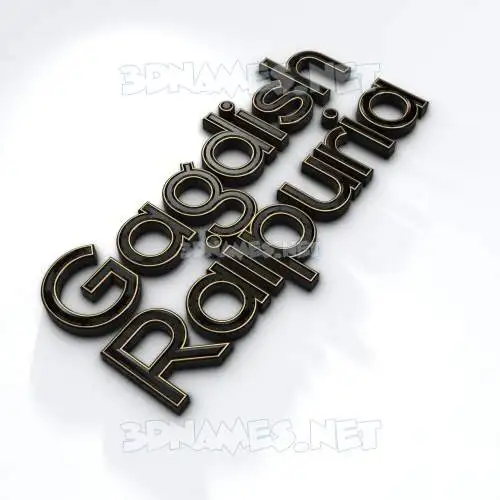 gagdish raipuria in Black'n'White style - 3D name wallpaper gagdish raipuria in Black'n'White style - 3D name wallpaper