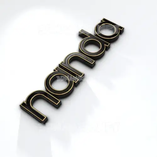 nanda in Black'n'White style - 3D name wallpaper nanda in Black'n'White style - 3D name wallpaper