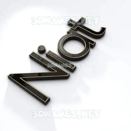 niat in Black'n'White style - 3D name wallpaper niat in Black'n'White style - 3D name wallpaper