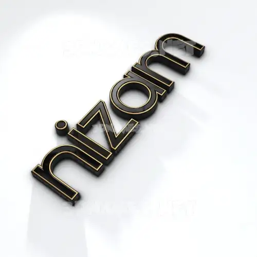 nizam in Black'n'White style - 3D name wallpaper nizam in Black'n'White style - 3D name wallpaper