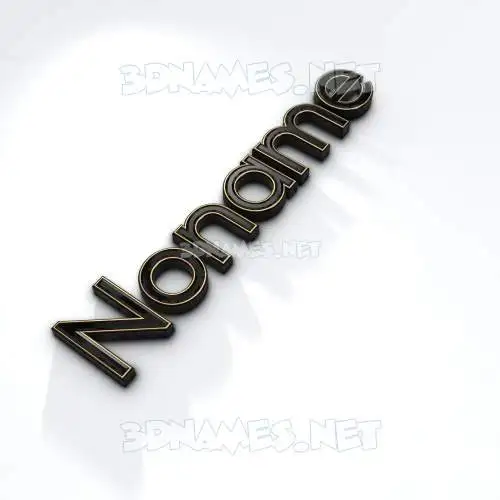 noname in Black'n'White style - 3D name wallpaper noname in Black'n'White style - 3D name wallpaper