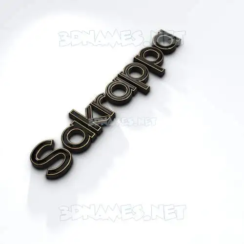 sakrappa in Black'n'White style - 3D name wallpaper sakrappa in Black'n'White style - 3D name wallpaper
