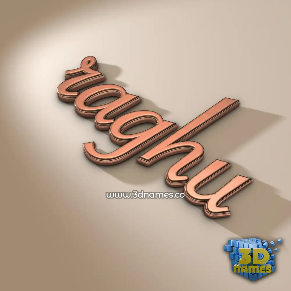 raghu in Rose Gold style - 3D name wallpaper raghu in Rose Gold style - 3D name wallpaper