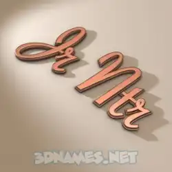 jr ntr in Rose Gold style - 3D name wallpaper
