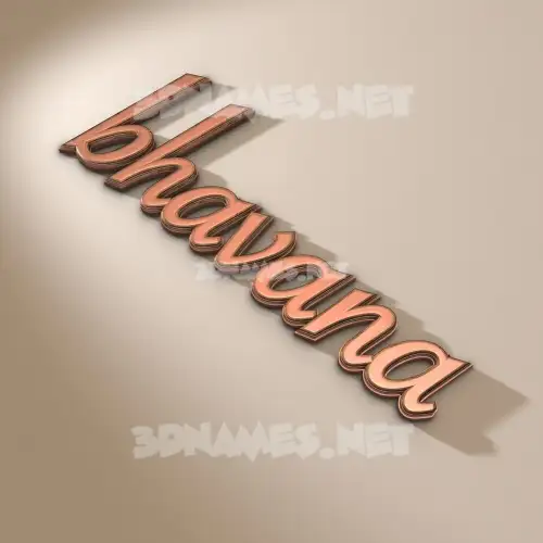 bhavana in Rose Gold style - 3D name wallpaper bhavana in Rose Gold style - 3D name wallpaper