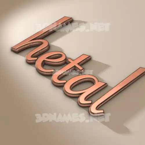 hetal in Rose Gold style - 3D name wallpaper hetal in Rose Gold style - 3D name wallpaper