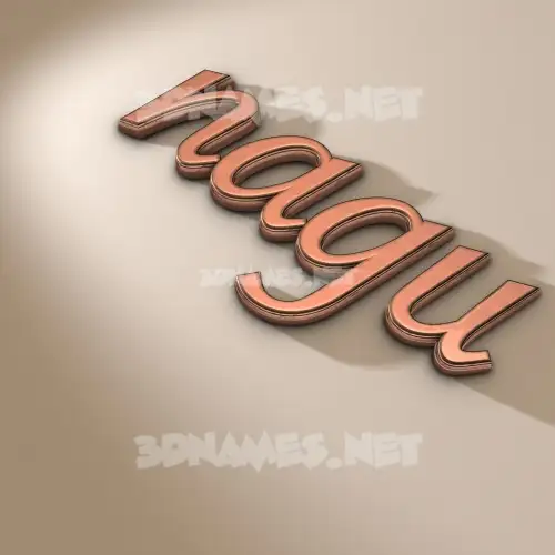 nagu in Rose Gold style - 3D name wallpaper nagu in Rose Gold style - 3D name wallpaper