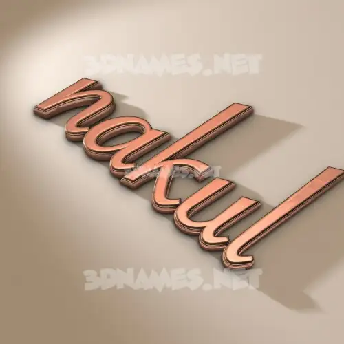nakul in Rose Gold style - 3D name wallpaper nakul in Rose Gold style - 3D name wallpaper