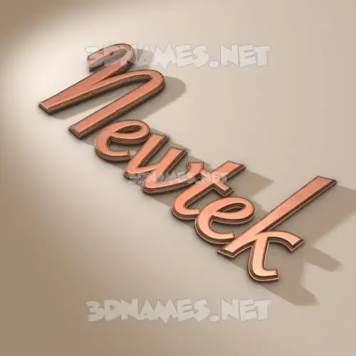 newtek in Rose Gold style - 3D name wallpaper newtek in Rose Gold style - 3D name wallpaper