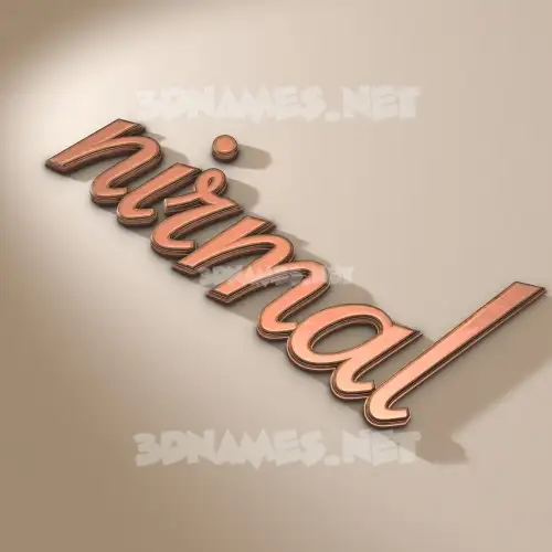 nirmal in Rose Gold style - 3D name wallpaper nirmal in Rose Gold style - 3D name wallpaper