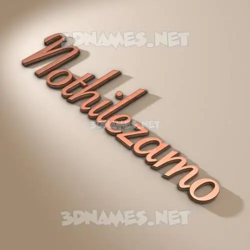 nothilezamo in Rose Gold style - 3D name wallpaper nothilezamo in Rose Gold style - 3D name wallpaper