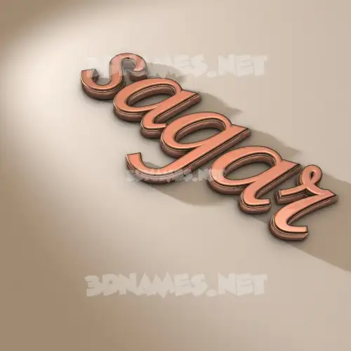 sagar in Rose Gold style - 3D name wallpaper sagar in Rose Gold style - 3D name wallpaper