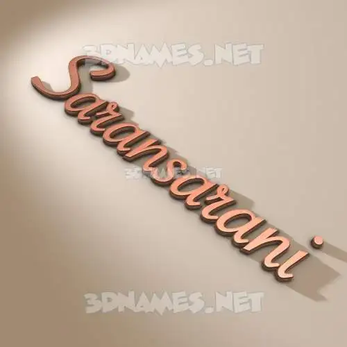 saransarani in Rose Gold style - 3D name wallpaper saransarani in Rose Gold style - 3D name wallpaper
