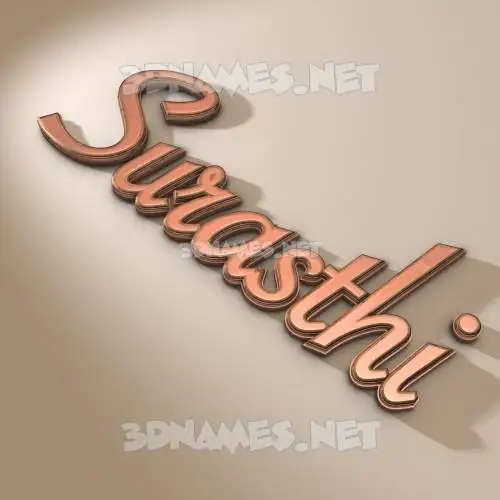 surasthi in Rose Gold style - 3D name wallpaper surasthi in Rose Gold style - 3D name wallpaper