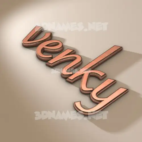 venky in Rose Gold style - 3D name wallpaper venky in Rose Gold style - 3D name wallpaper