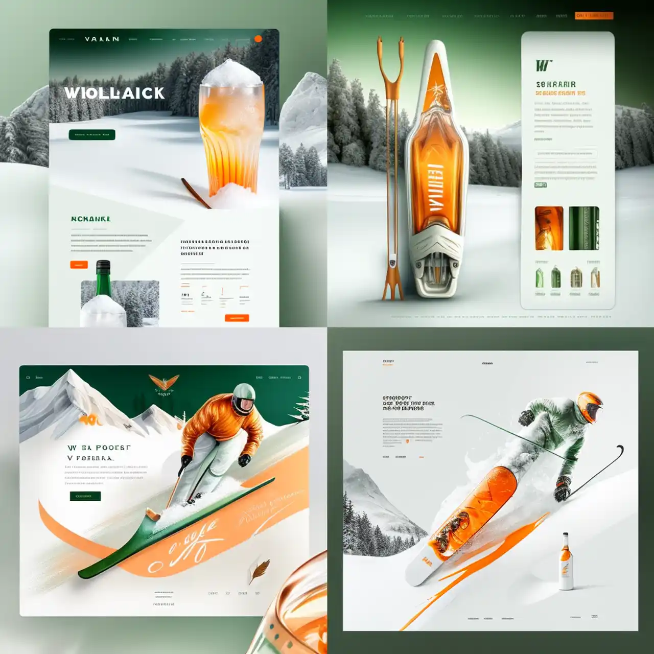 Vodka and Skiis Website