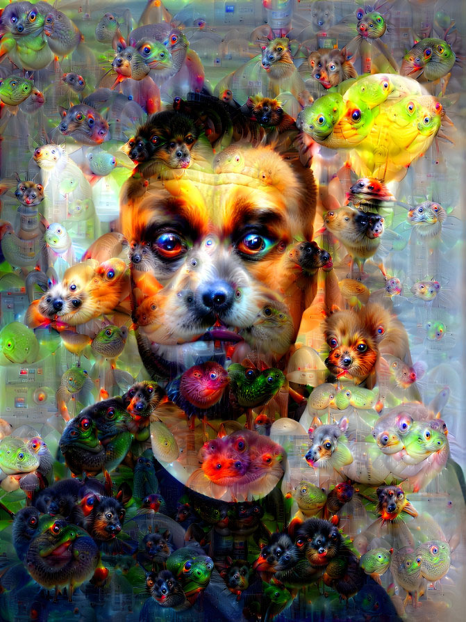 Me as a DeepDream AI Image