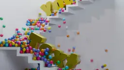 Balls Down Steps