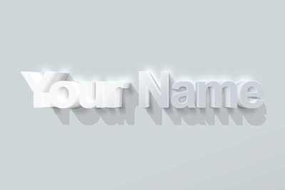 3D Name Gallery Image